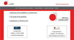Desktop Screenshot of circuloinmobiliario.cl